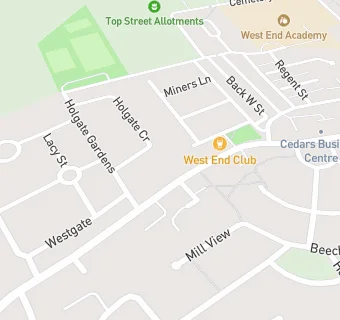 map for West End Chippy