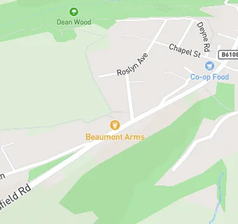 map for Beaumont Arms