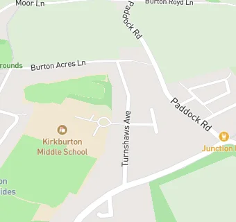 map for Kirkburton Middle School