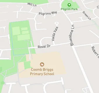 map for Chartwells at Coomb Briggs Primary School