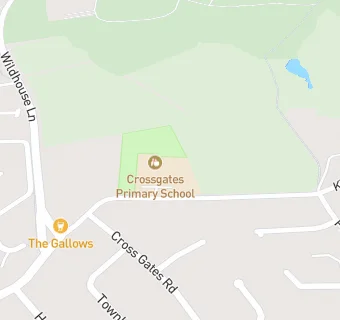 map for Crossgates Primary School