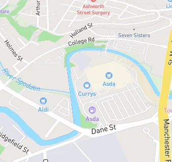 map for Asda Pharmacy