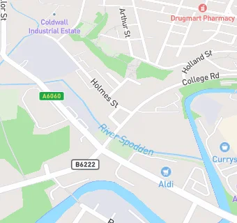 map for Rochdale 6th Form College