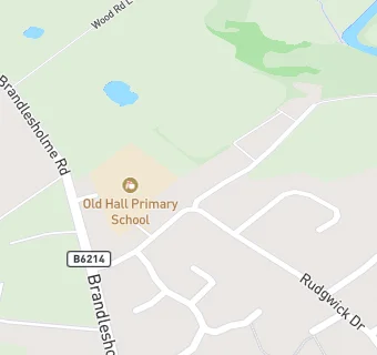 map for Old Hall C P School