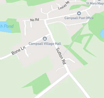 map for Campsall Village Hall