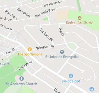 map for Windsor Community Centre