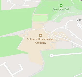 map for Oulder Hill Upper School