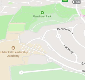 map for Oulder Hill School