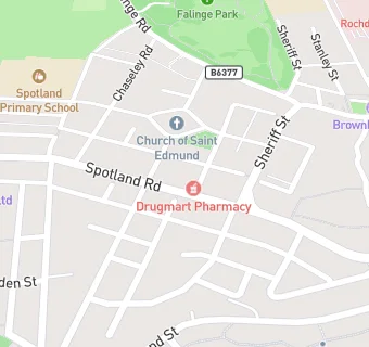 map for Drugmart Pharmacy