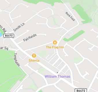 map for Dunscar Conservative Club