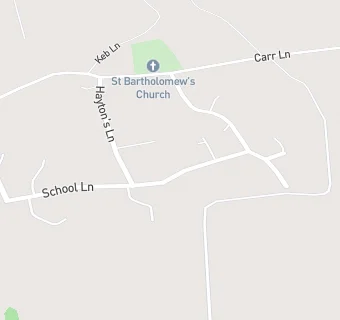 map for Appleby Village Hall