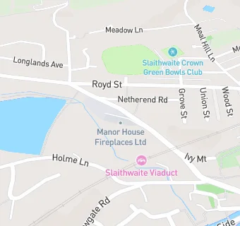 map for Slaithwaite Community Centre