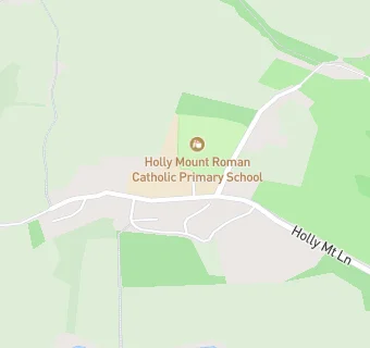 map for Holly Mount Roman Catholic Primary School, Bury