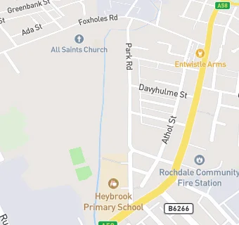 map for Heybrook Primary and Nursery School