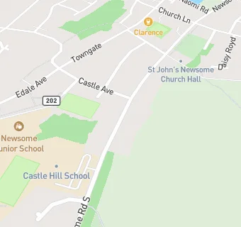 map for Castle Hill: A Specialist College for Communication and Interaction