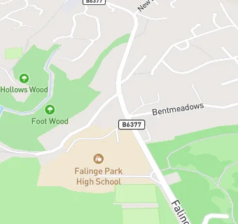 map for Greenhill Upper School