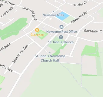 map for Newsome Pre-school Playgroup