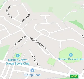 map for Norden Cricket Club