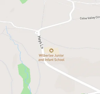 map for Wilberlee Junior and Infant School