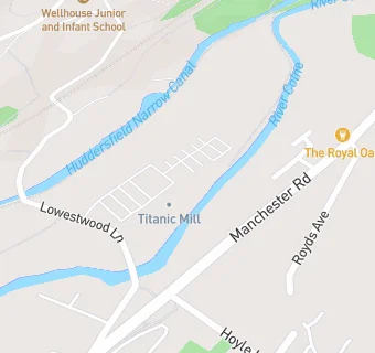 map for Titanic Spa