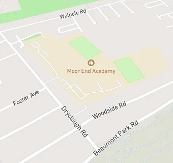 map for Beaumont Primary Academy