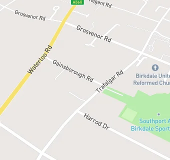 map for Garswood Christadelphian Care Home