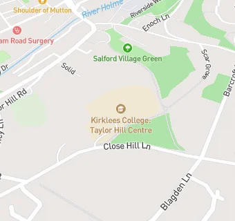 map for Kirklees College