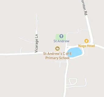 map for Wootton C of E Primary