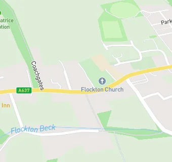 map for Flockton Ce Vc First School