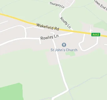 map for St Johns Church