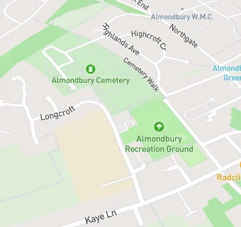 map for The Almondbury Surgery