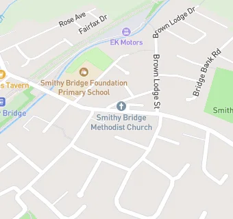 map for The Bridge Centre