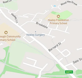 map for Healey Surgery