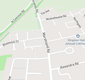 map for The Winning Post Community Centre