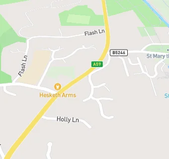 map for Hesketh Arms