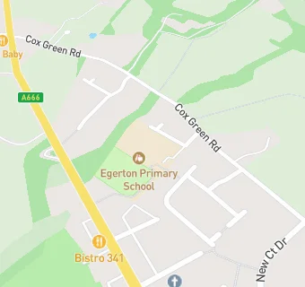 map for Egerton County Primary School