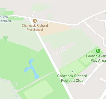 map for Charnock Richard Football Club