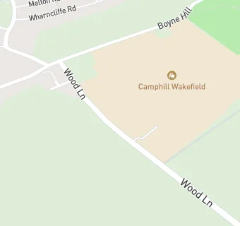 map for Camphill Wakefield (Pennine Camphill Community Ltd)