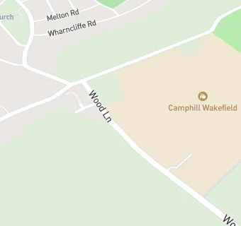 map for Camphill Wakefield