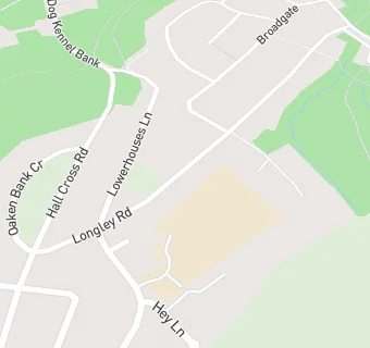 map for Longley Community Sports Club