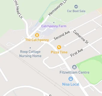 map for Roop Cottage Nursing and Residential Care