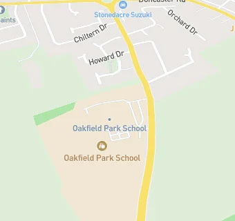 map for Oaktree School