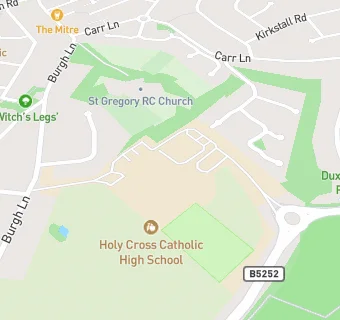 map for Mellors Catering At Holy Cross RC High School