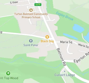 map for The Black Dog Inn