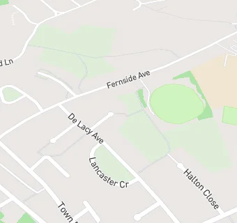 map for Almondbury Cricket Club