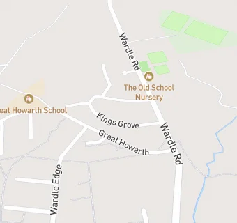 map for St John's Church of England Primary School, Smallbridge