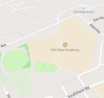 map for Almondbury Community School