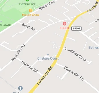 map for Birkdale Park Nursing Home