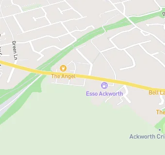 map for Ackworth Service Station