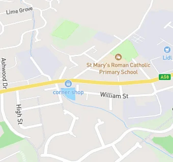 map for Littleborough Dental Practice